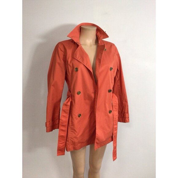Michael Kors Trench Coat Jacket Womens Small - Picture 2 of 8